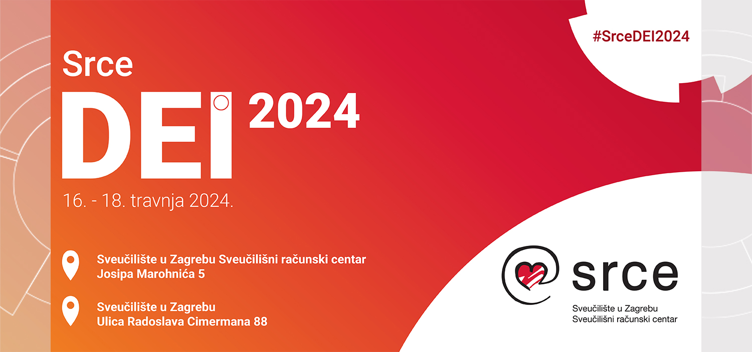 Konferencija Srce DEI 2024 održavat će se od 16. do 18. travnja 2024